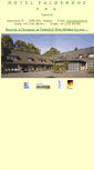 Mobile Screenshot of falderhof.com